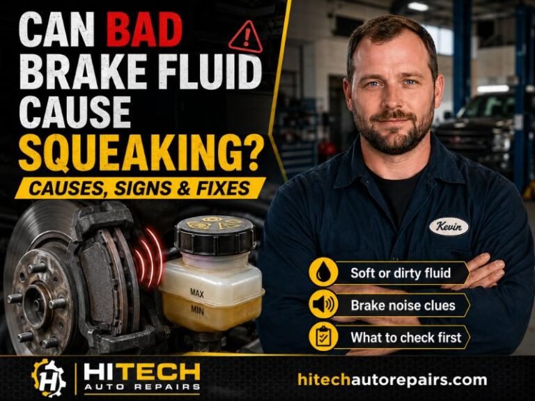 Can Bad Brake Fluid Cause Squeaking? Causes, Signs, and Fixes