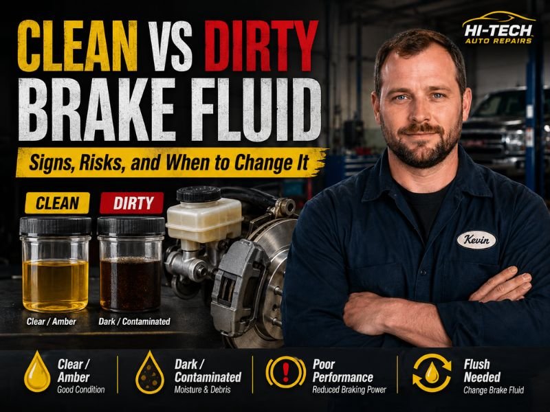Clean vs Dirty Brake Fluid: Signs, Differences & When to Change