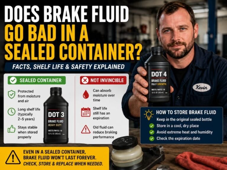 Does Brake Fluid Go Bad in a Sealed Container
