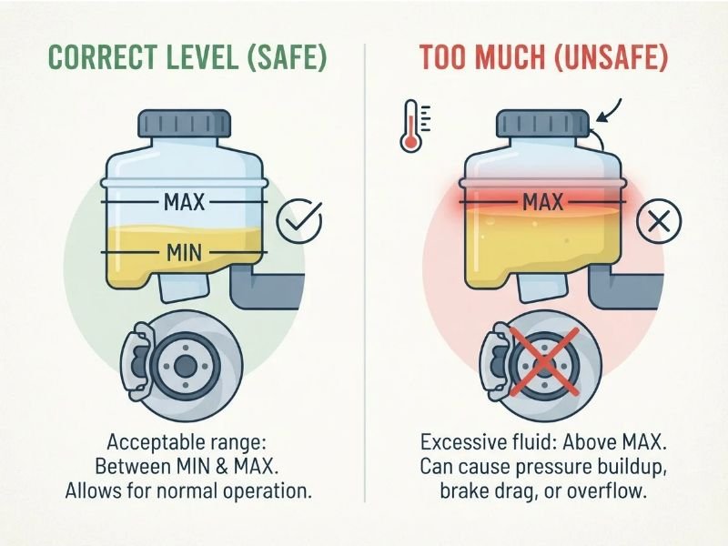 How Much Brake Fluid Is Too Much?