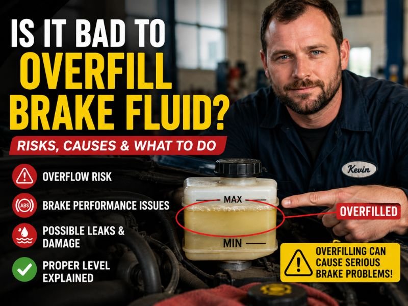 Is It Bad to Overfill Brake Fluid? Risks, Symptoms, and What to Do