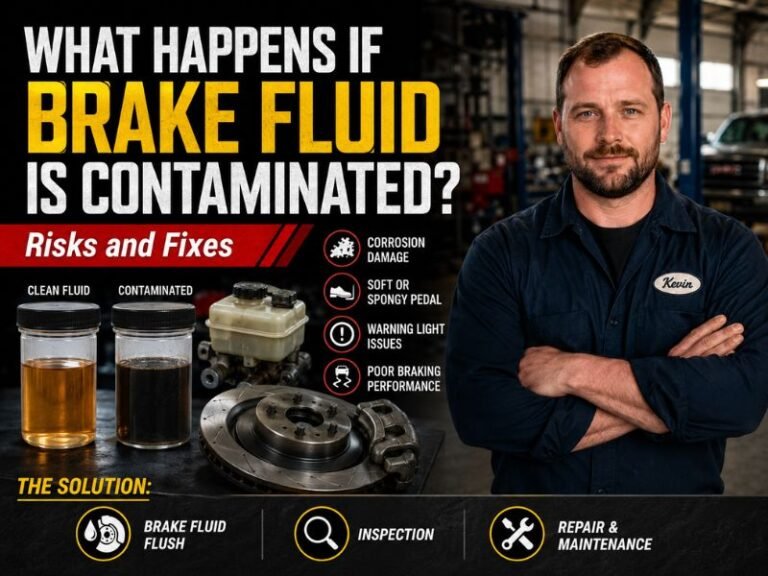 What Happens If Brake Fluid Is Contaminated? Risks and Fixes
