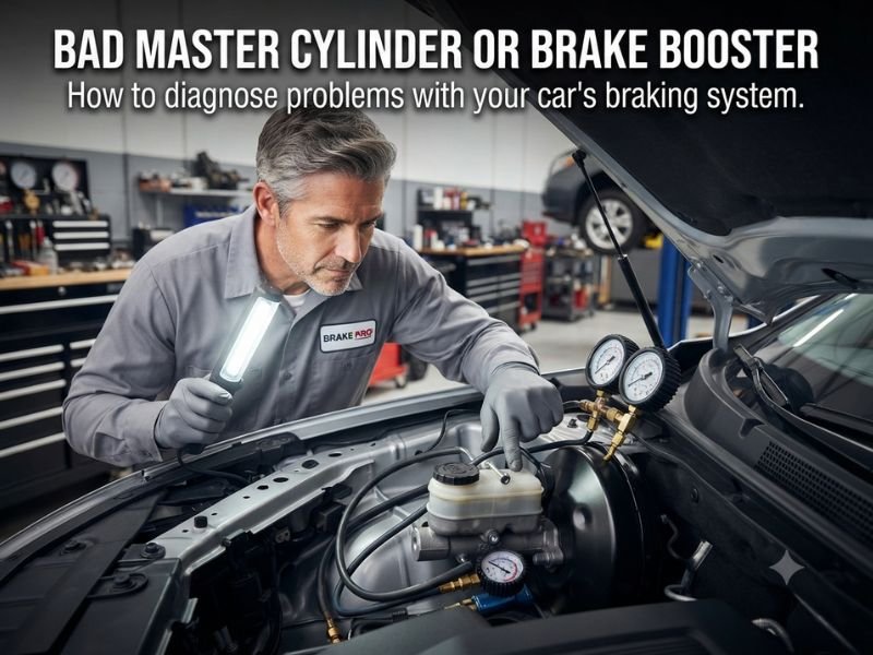 Bad Master Cylinder or Brake Booster: What's the Difference?