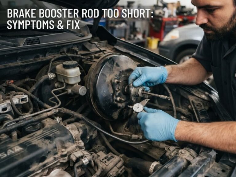 Brake Booster Rod Too Short Symptoms: 7 Critical Signs to Know