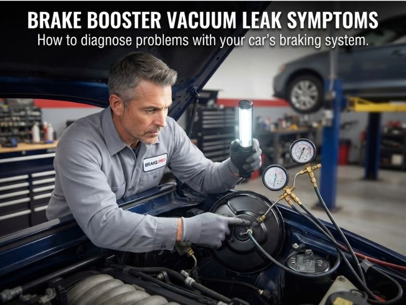 Brake Booster Vacuum Leak Symptoms: What to Look For