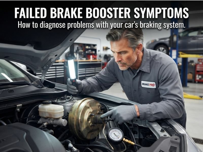 Failed Brake Booster Symptoms: What Do They Mean?