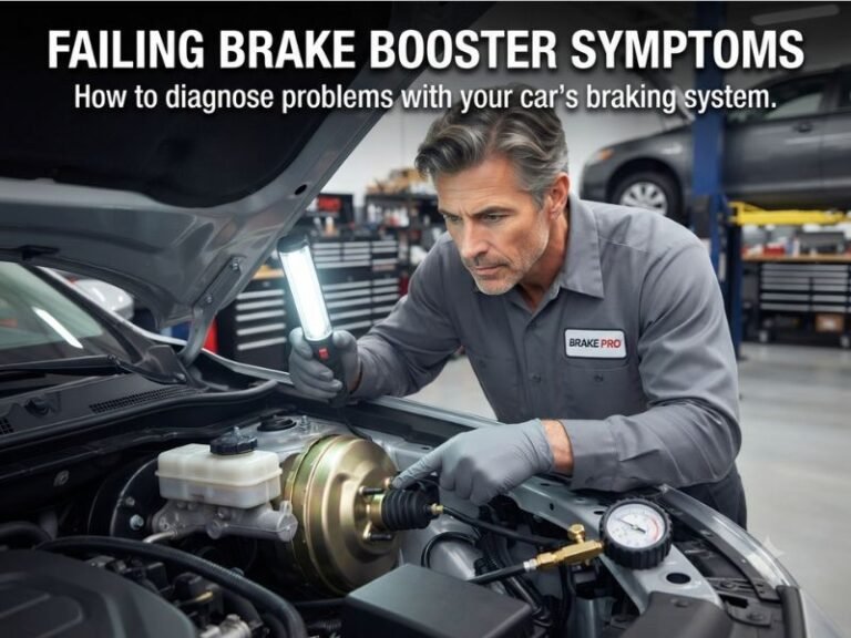 Failing Brake Booster Symptoms: 9 Signs Your Brakes Need Help