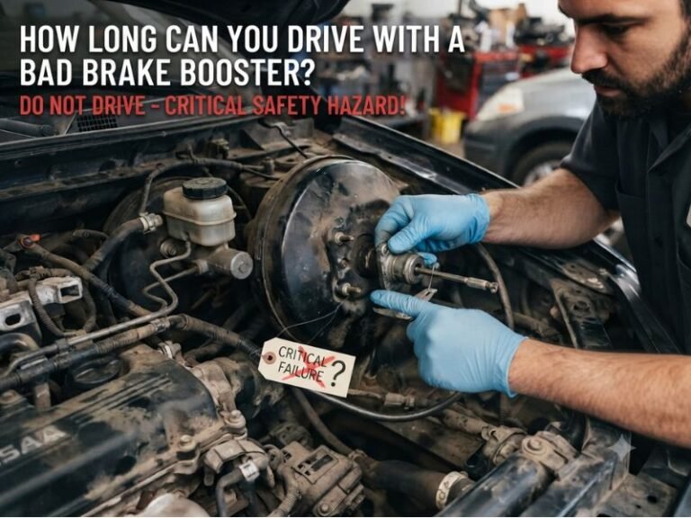 How Long Can You Drive With a Bad Brake Booster?