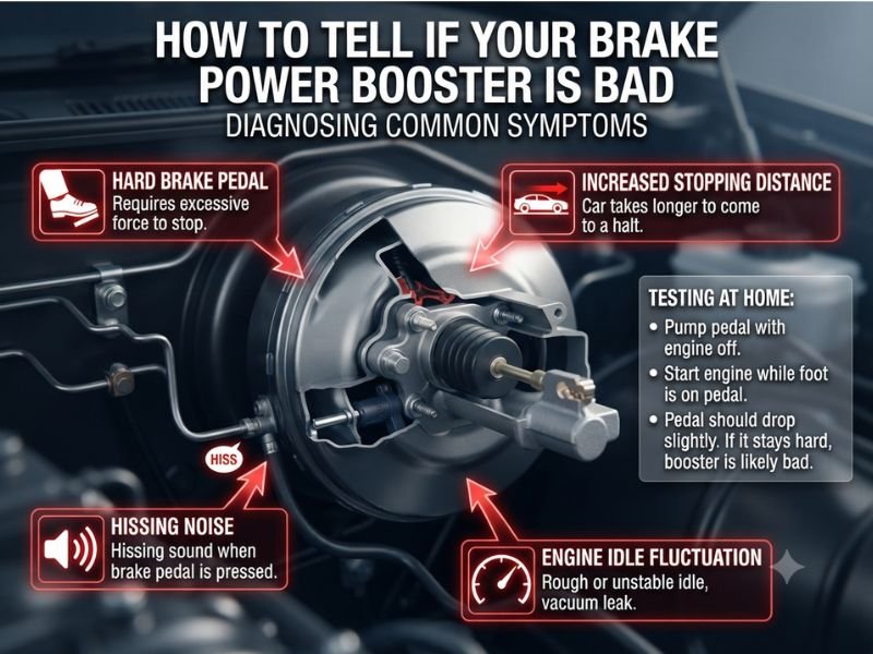 How to Tell If Your Brake Power Booster Is Bad