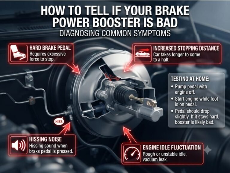 How to Tell If Your Brake Power Booster Is Bad: 7 Easy Tests