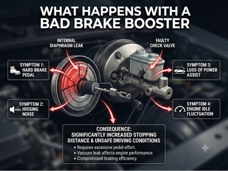 What Happens With a Bad Brake Booster? 7 Symptoms to Know