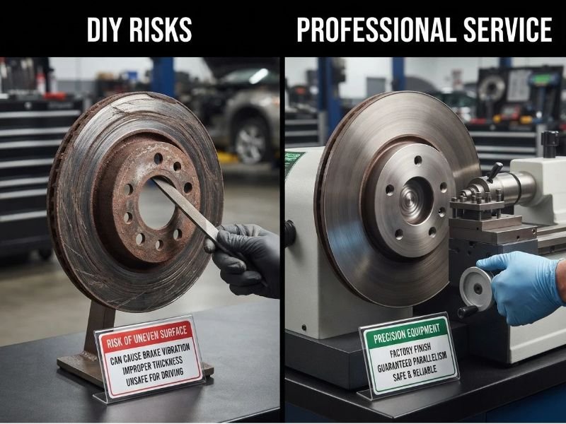 Can I Resurface My Rotors Myself?