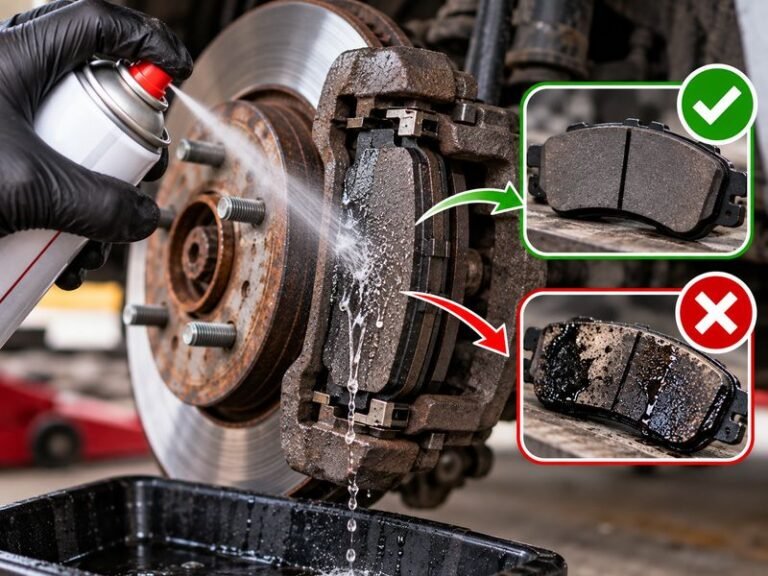 Can I Spray Brake Cleaner on Brake Pads? Safe Cleaning Guide