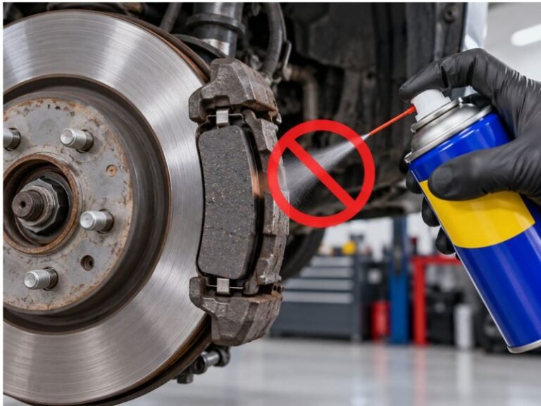 Can I Spray WD-40 on Brake Pads? Risks, Squeaks & Safe Fixes