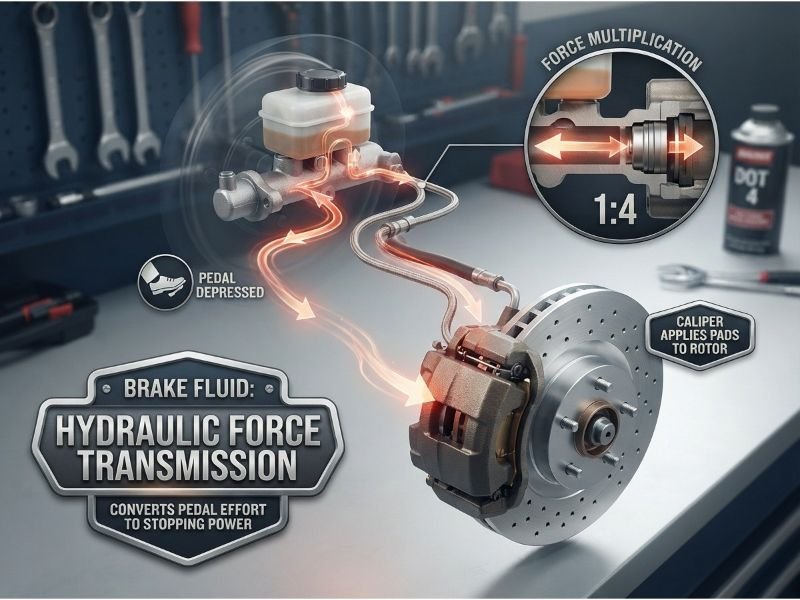 How Does Brake Fluid Work?
