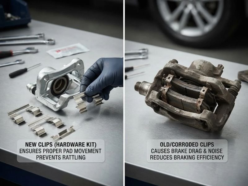 What Are Brake Caliper Clips