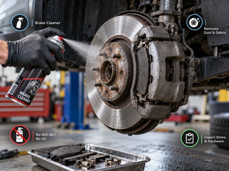 What Can I Spray on Brake Pads to Stop Squeaking?