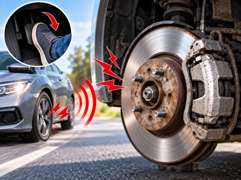 What Causes Brake Knocking Noise?