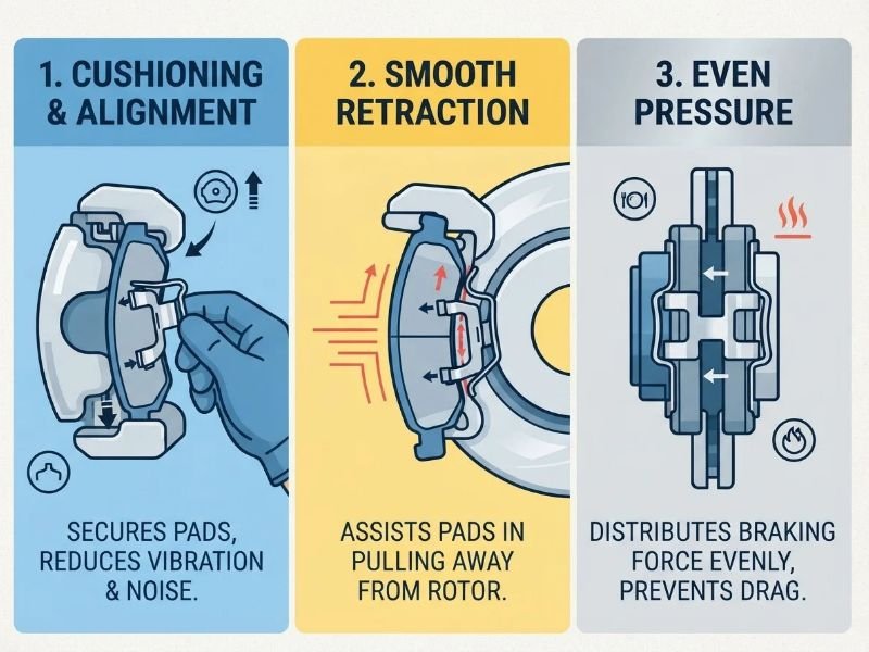 What Do Brake Caliper Clips Actually Do?