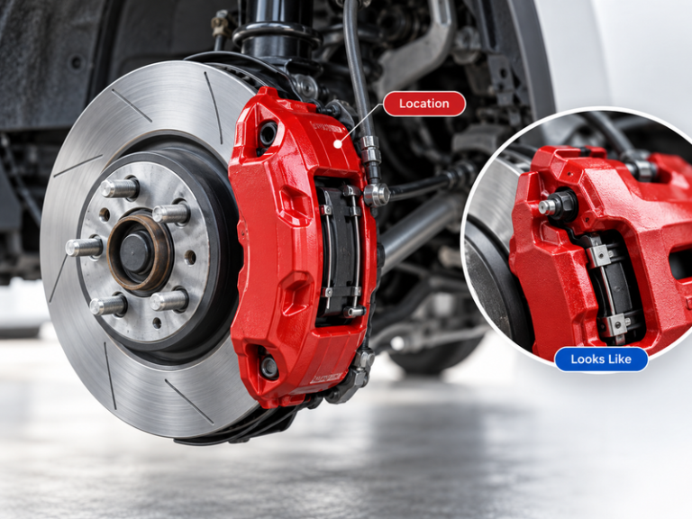 What Is a Brake Caliper? What It Does, Looks Like, and Location
