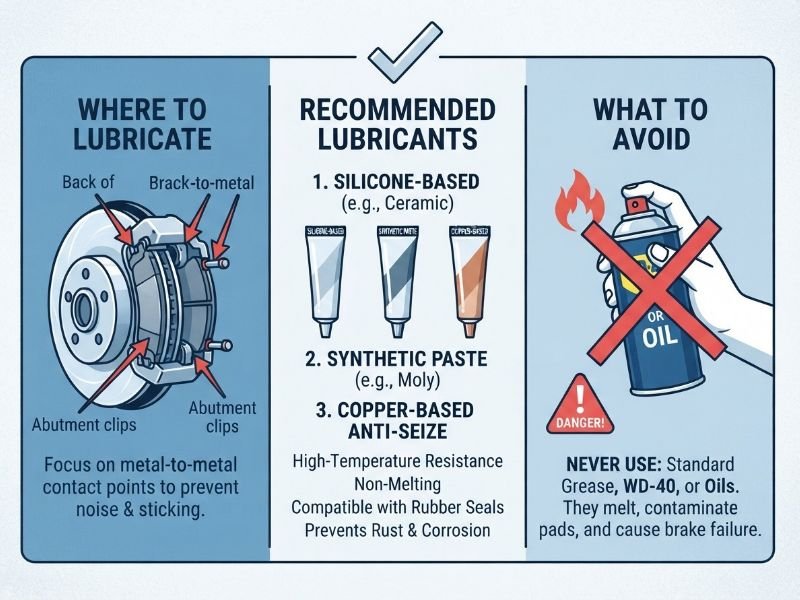 What's the Best Lubricant for Brake Pads?