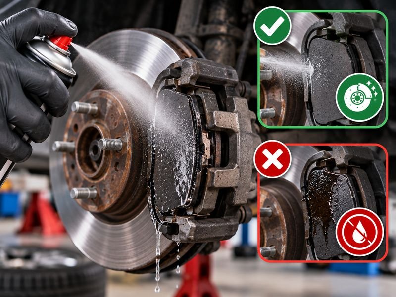 When Is It Safe to Use Brake Cleaner on Brake Pads?