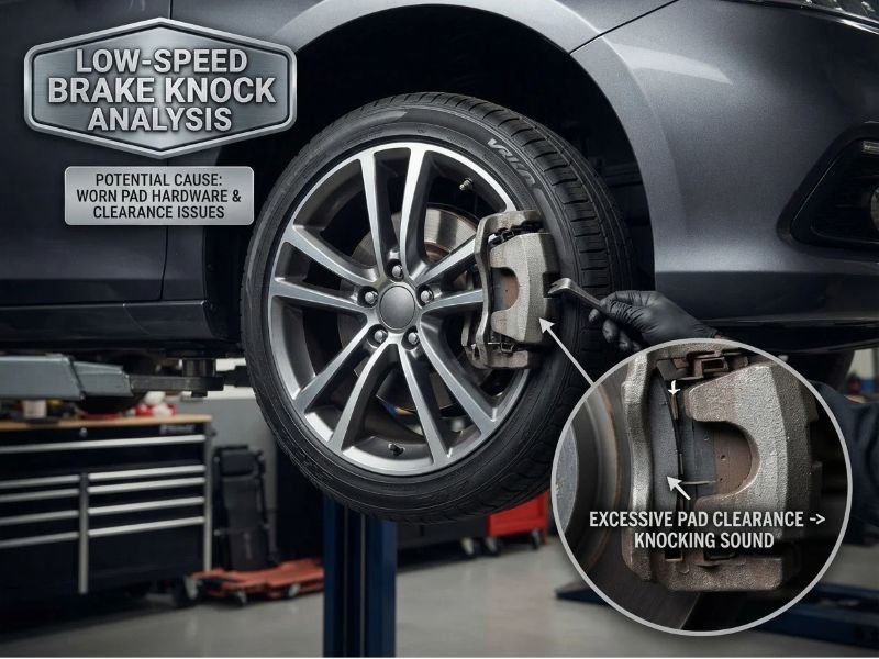 Why Brakes Knock at Low Speed