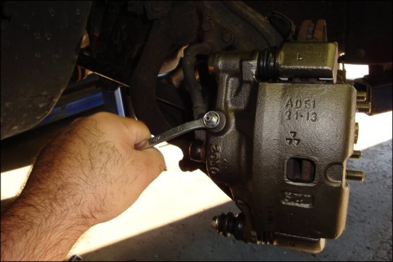 How to Tap a Brake Caliper Bleeder Valve