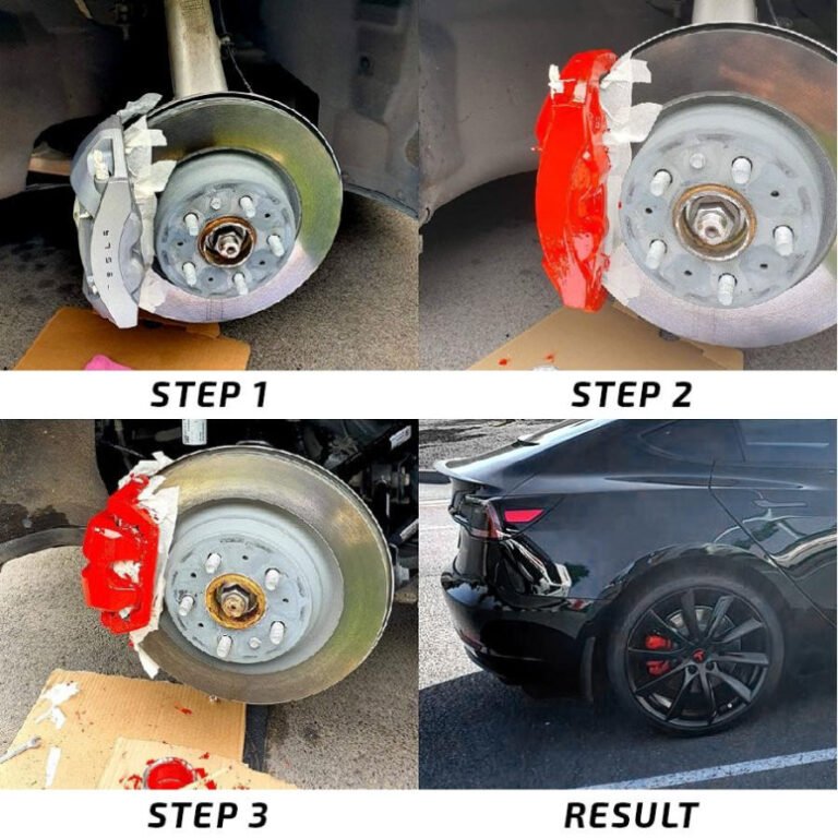 How to Paint Tesla Brake Calipers
