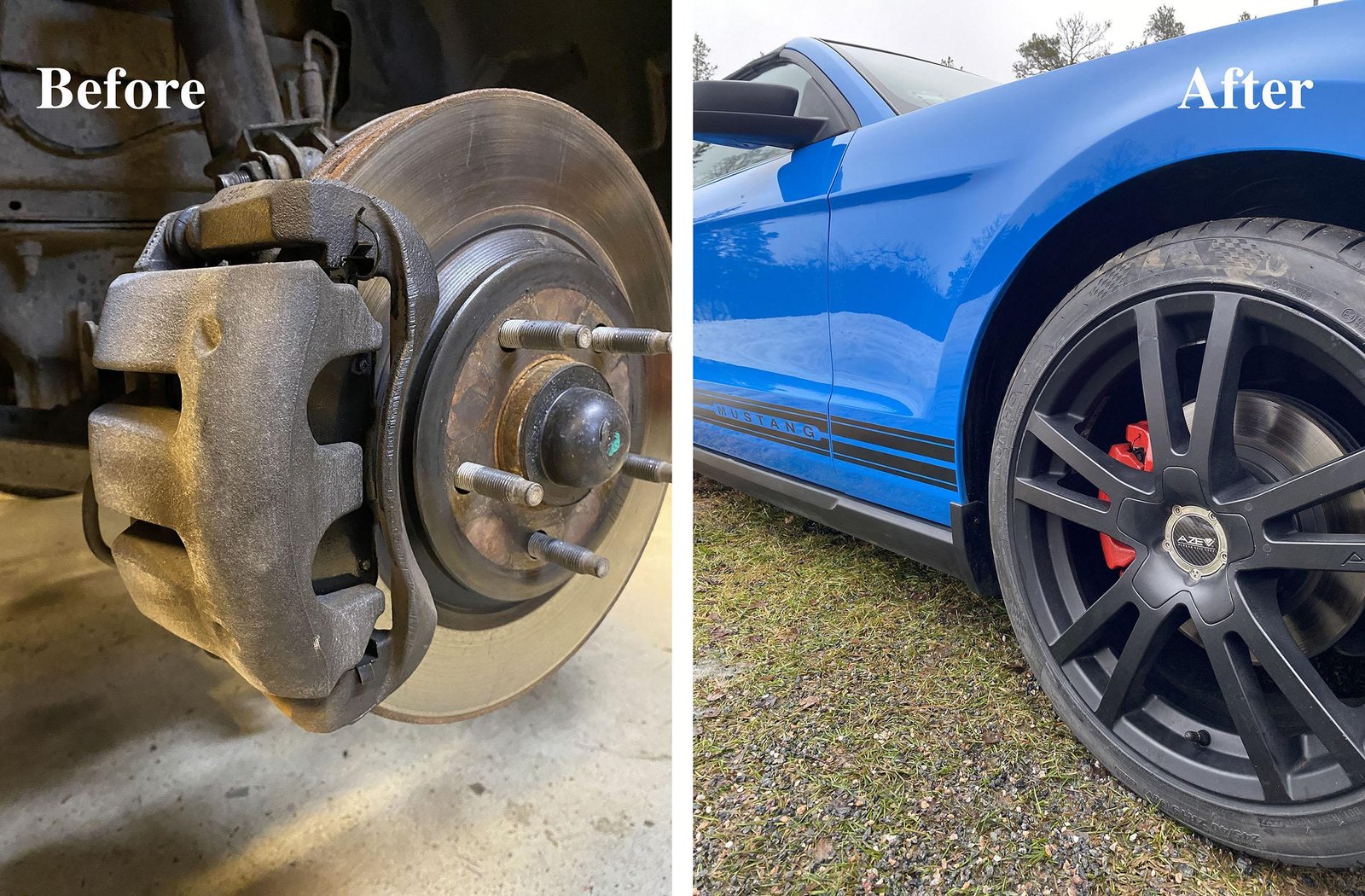 long brake caliper paint last