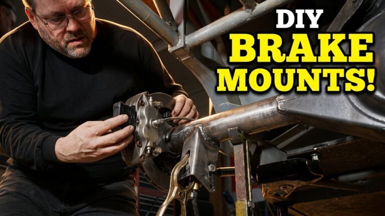 How to Make Custom Brake Caliper Brackets