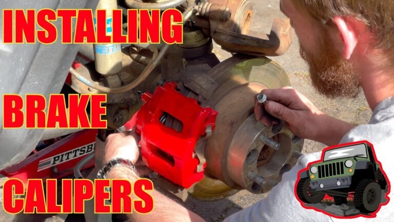 How to Change a Brake Caliper on a Jeep Wrangler
