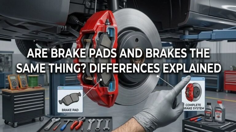 Are Brake Pads and Brakes the Same Thing? Differences Explained