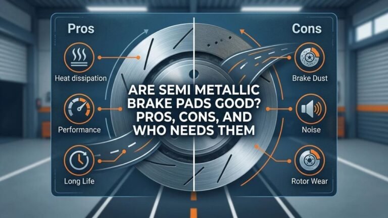 Are Semi Metallic Brake Pads Good? Pros, Cons, and Who Needs Them