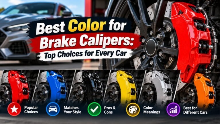 Best Color for Brake Calipers: Top Choices for Every Car