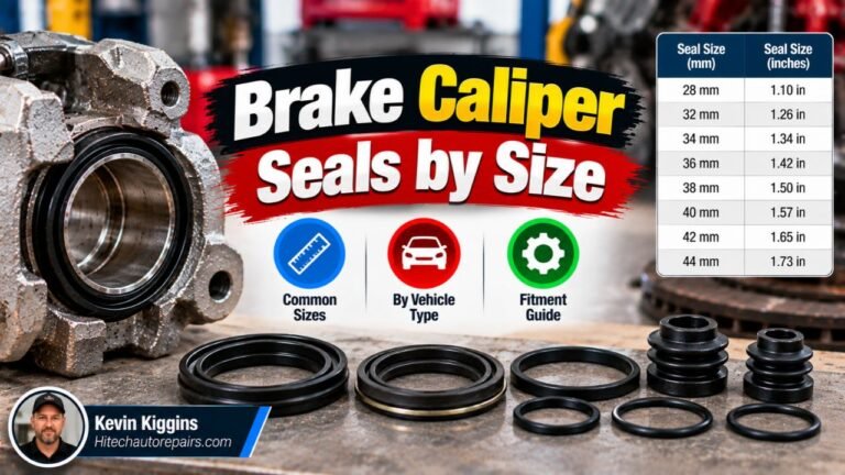 Brake Caliper Seals by Size: How to Measure and Match Them