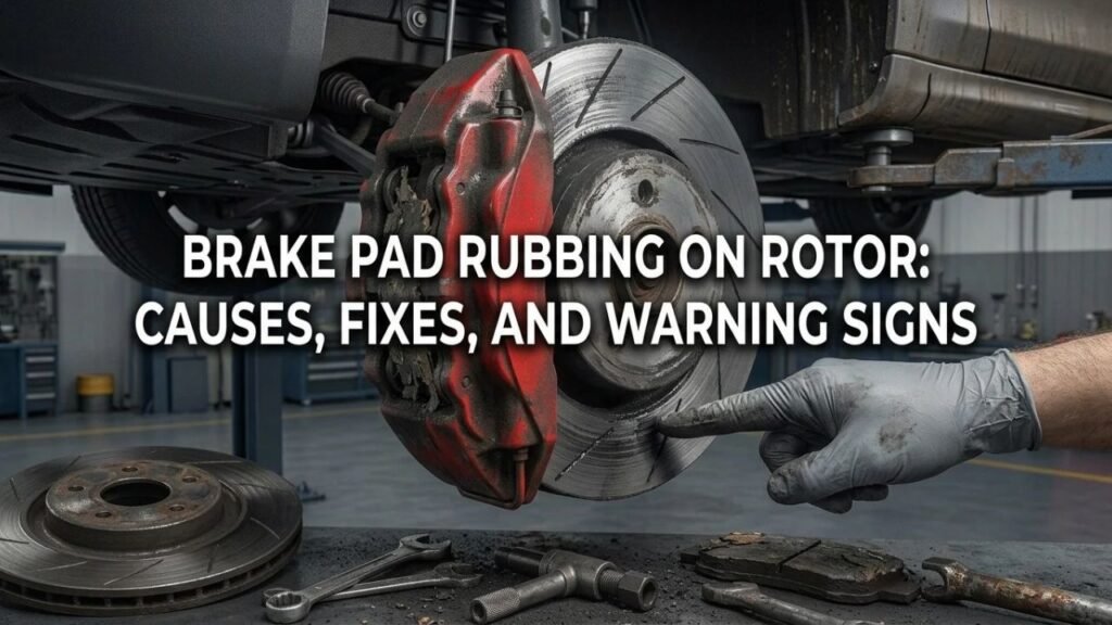 Brake Pad Rubbing on Rotor: Causes, Fixes, and Warning Signs