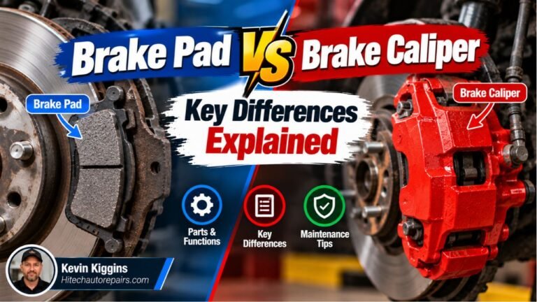 Brake Pad vs Brake Caliper: Key Differences Explained