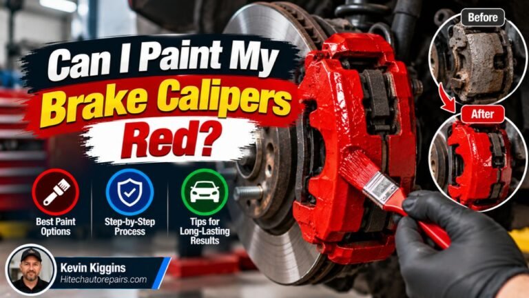 Can I Paint My Brake Calipers Red? What You Need to Know