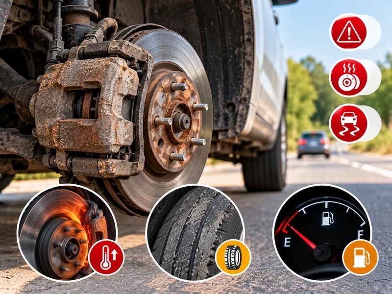 Can You Drive With a Seized Caliper? Safety, Distance, and Risks
