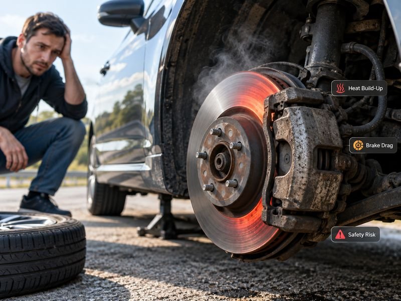 Can You Drive With a Stuck Caliper?