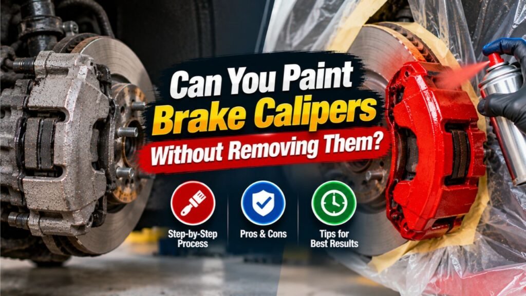Can You Paint Brake Calipers Without Removing Them? Guide
