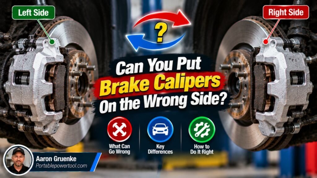 Can You Put Brake Calipers on the Wrong Side? What Happens