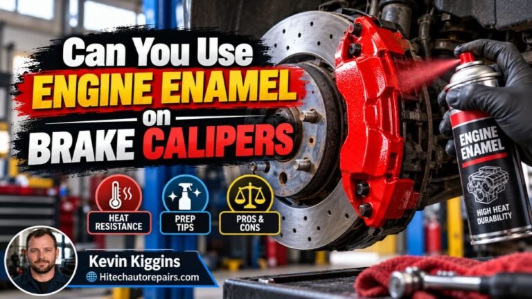Can You Use Engine Enamel on Brake Calipers? What to Know