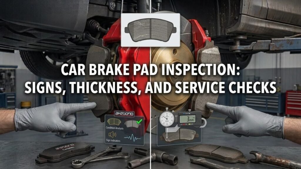 Car Brake Pad Inspection: Signs, Thickness, and Service Checks