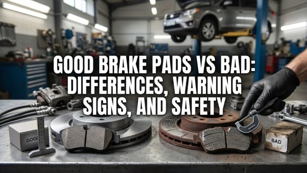 Good Brake Pads vs Bad: Differences, Warning Signs, and Safety