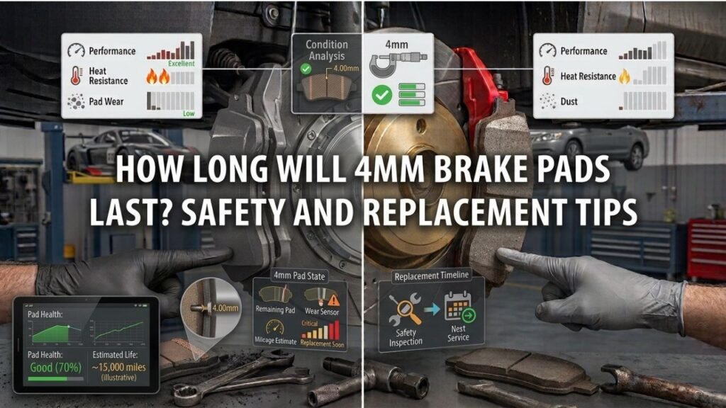 How Long Will 4mm Brake Pads Last? Safety and Replacement Tips