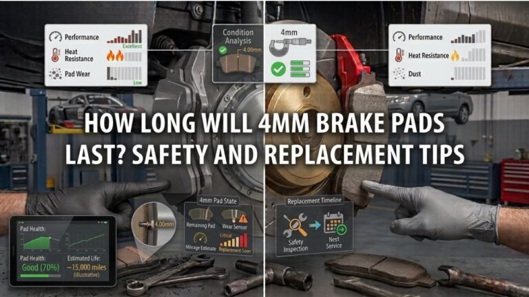 How Long Will 4mm Brake Pads Last? Safety and Replacement Tips