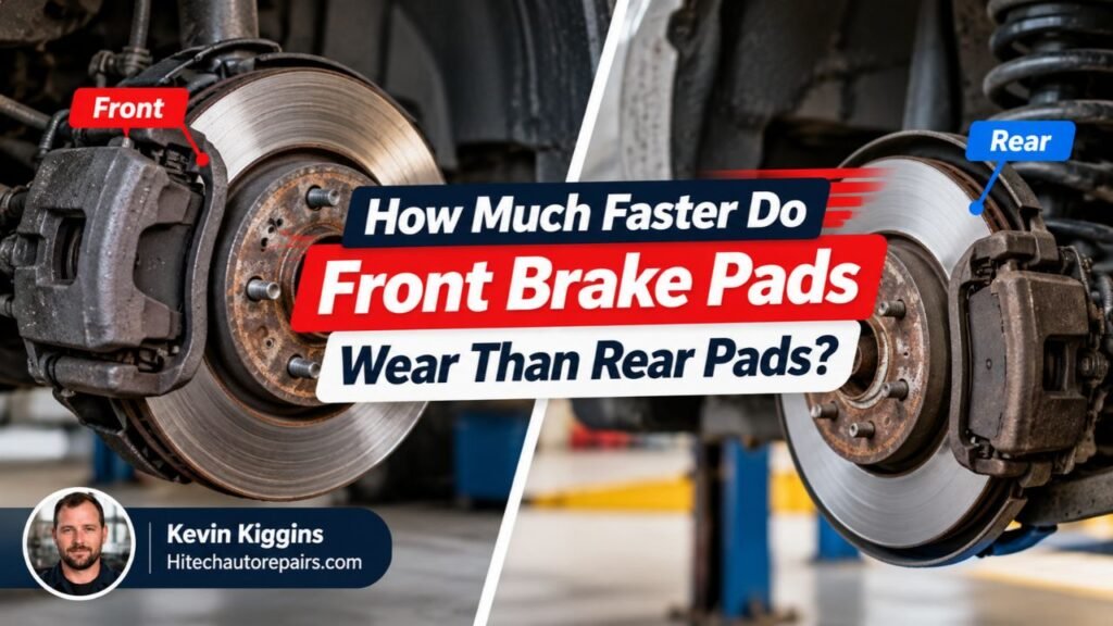 How Much Faster Do Front Brake Pads Wear Than Rear Pads?