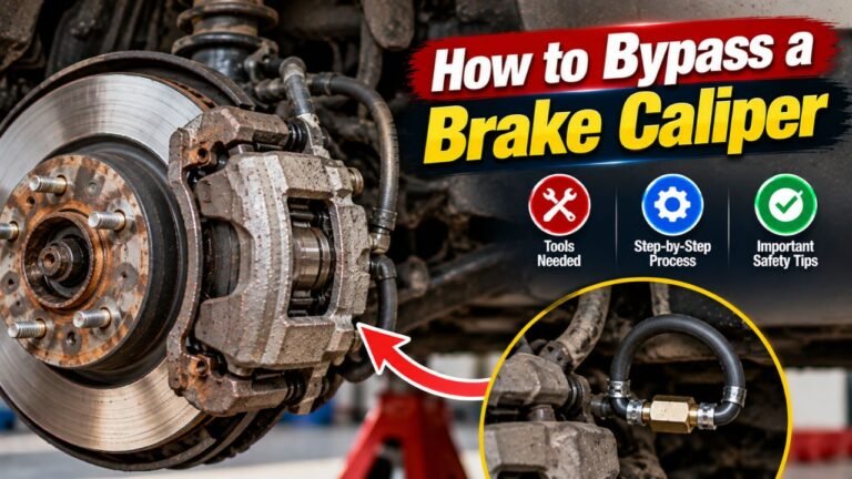 How to Bypass a Brake Caliper? Why You Shouldn't Do It